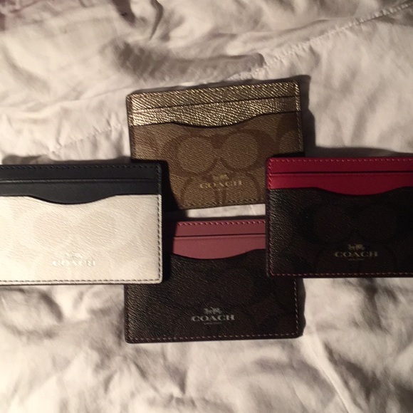 ‼️LAST ONE‼️Coach Card Case (silver only) NWT - Picture 4 of 4